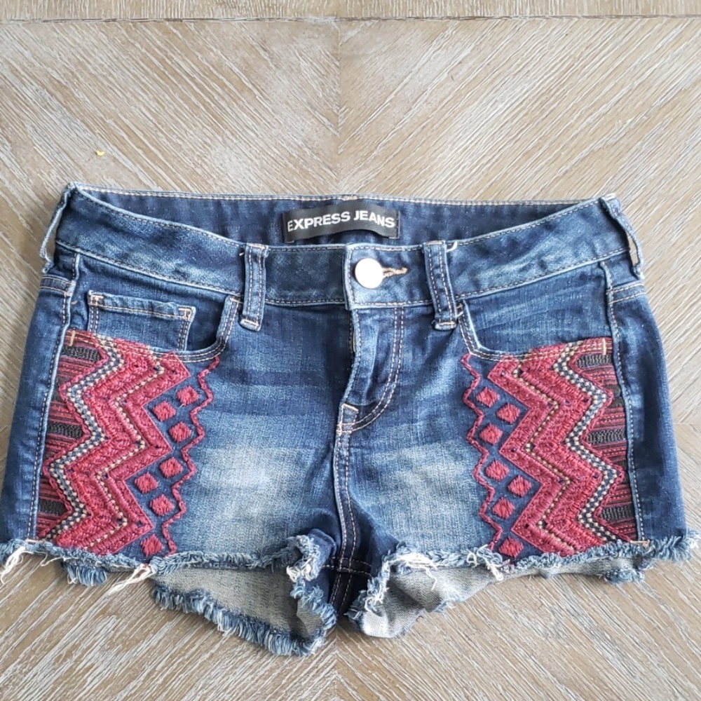 Express Aztec shorts